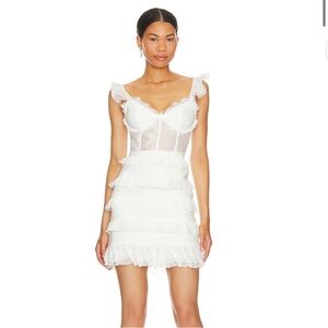 v chapman Fiorenza short dress